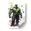 Hulk - Impressionist Hero | Cuadro decorativo de Canvas Lab