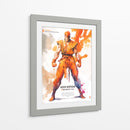 Ken the street Fighter - Impressionist Hero | Cuadro decorativo de Canvas Lab