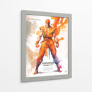 Ken the street Fighter - Impressionist Hero | Cuadro decorativo de Canvas Lab
