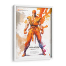 Ken the street Fighter - Impressionist Hero | Cuadro decorativo de Canvas Lab