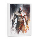 Kratos - Impressionist Hero | Cuadro decorativo de Canvas Lab