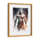 Kratos - Impressionist Hero | Cuadro decorativo de Canvas Lab