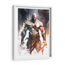 Kratos - Impressionist Hero | Cuadro decorativo de Canvas Lab