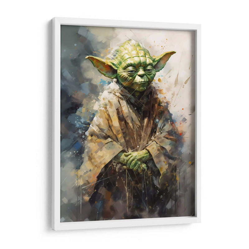 Maestro Yoda - Impressionist Hero | Cuadro decorativo de Canvas Lab