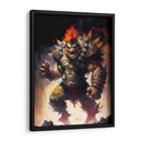 Bowser - Impressionist Hero | Cuadro decorativo de Canvas Lab