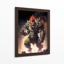 Bowser - Impressionist Hero | Cuadro decorativo de Canvas Lab