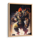 Bowser - Impressionist Hero | Cuadro decorativo de Canvas Lab