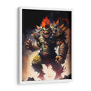 Bowser - Impressionist Hero | Cuadro decorativo de Canvas Lab