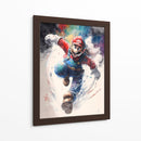 Mario - Impressionist Hero | Cuadro decorativo de Canvas Lab