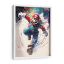 Mario - Impressionist Hero | Cuadro decorativo de Canvas Lab