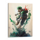 Luigi - Impressionist Hero | Cuadro decorativo de Canvas Lab