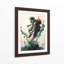 Luigi - Impressionist Hero | Cuadro decorativo de Canvas Lab