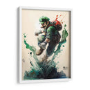 Luigi - Impressionist Hero | Cuadro decorativo de Canvas Lab