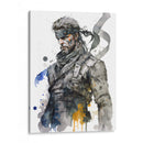 Solid Snake - Impressionist Hero | Cuadro decorativo de Canvas Lab
