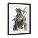 Solid Snake - Impressionist Hero | Cuadro decorativo de Canvas Lab