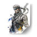 Solid Snake - Impressionist Hero | Cuadro decorativo de Canvas Lab