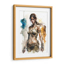Lara Croft - Impressionist Hero | Cuadro decorativo de Canvas Lab