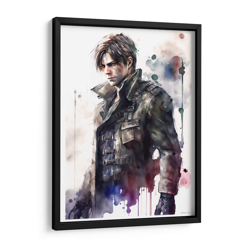 Leon Kennedy - Impressionist Hero | Cuadro decorativo de Canvas Lab