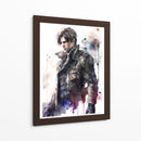 Leon Kennedy - Impressionist Hero | Cuadro decorativo de Canvas Lab
