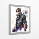 Leon Kennedy - Impressionist Hero | Cuadro decorativo de Canvas Lab