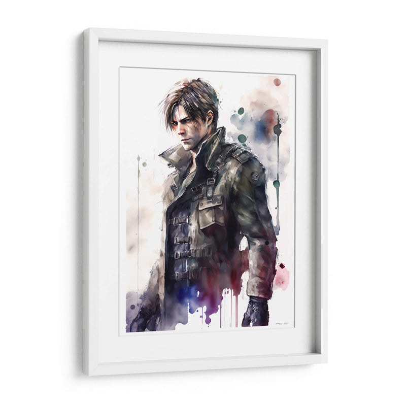 Leon Kennedy - Impressionist Hero | Cuadro decorativo de Canvas Lab