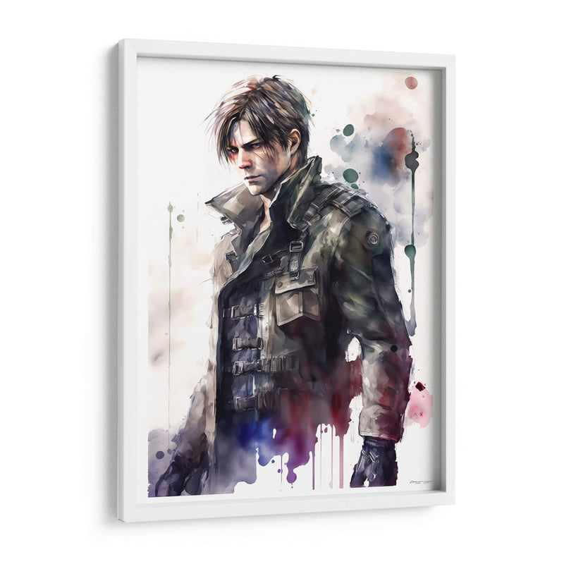 Leon Kennedy - Impressionist Hero | Cuadro decorativo de Canvas Lab