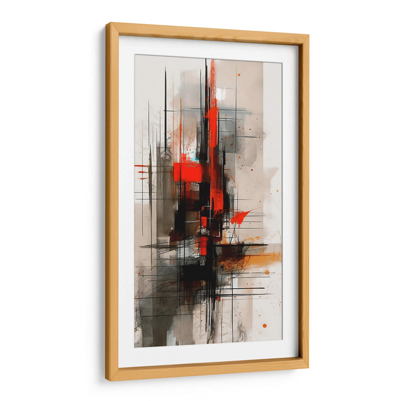 Muelle en llamas - Raúl Bermudez | Cuadro decorativo de Canvas Lab