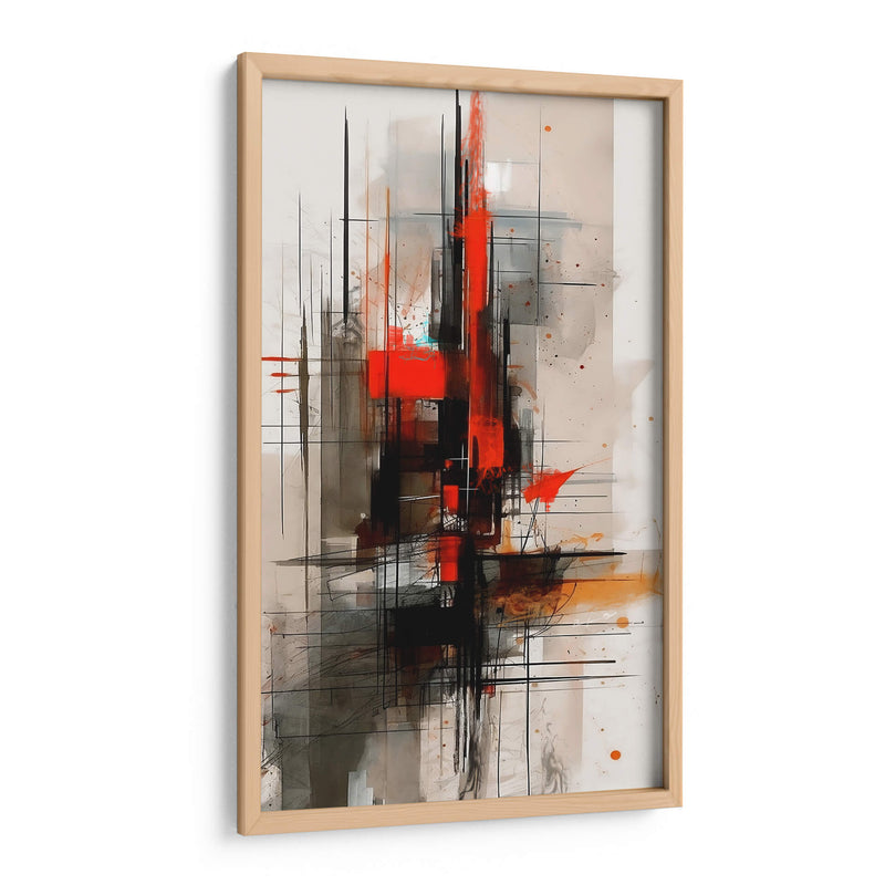 Muelle en llamas - Raúl Bermudez | Cuadro decorativo de Canvas Lab