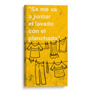 010_Se me va a juntar-A - Jorge Méndez | Cuadro decorativo de Canvas Lab