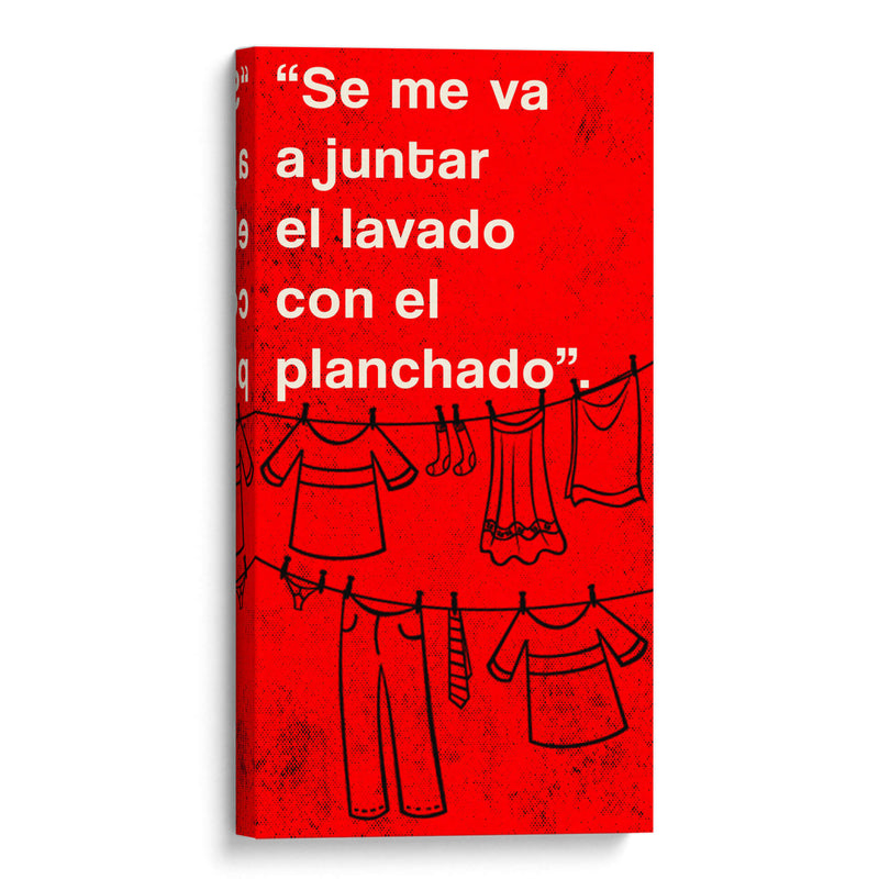 010_Se me va a juntar-B - Jorge Méndez | Cuadro decorativo de Canvas Lab