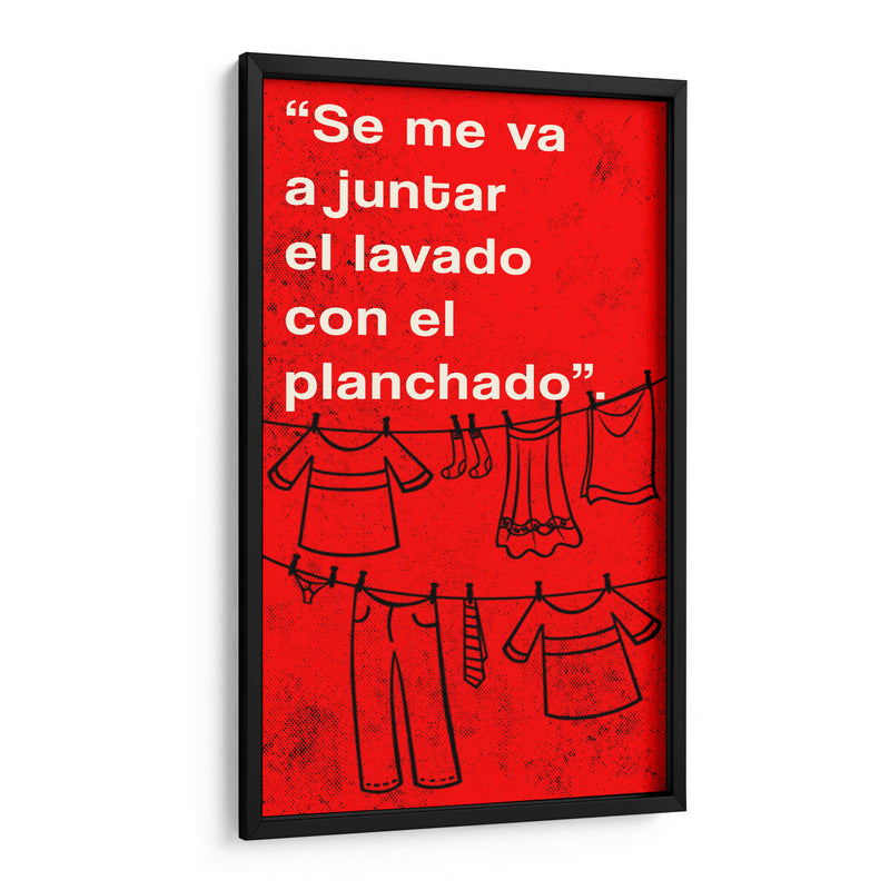 010_Se me va a juntar-B - Jorge Méndez | Cuadro decorativo de Canvas Lab