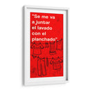 010_Se me va a juntar-B - Jorge Méndez | Cuadro decorativo de Canvas Lab