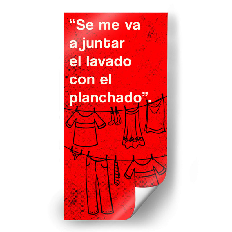 010_Se me va a juntar-B - Jorge Méndez | Cuadro decorativo de Canvas Lab