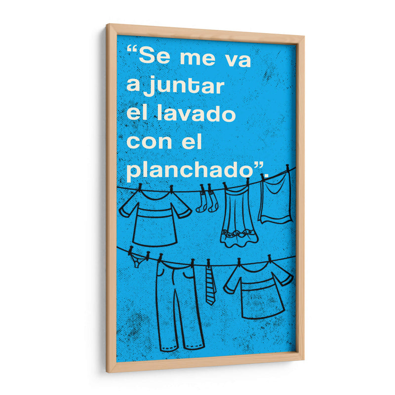 010_Se me va a juntar-C - Jorge Méndez | Cuadro decorativo de Canvas Lab