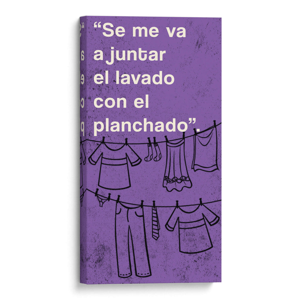 010_Se me va a juntar-D - Jorge Méndez | Cuadro decorativo de Canvas Lab