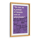 010_Se me va a juntar-D - Jorge Méndez | Cuadro decorativo de Canvas Lab