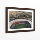 Estadio de Futbol y Plaza de Toros - Raul Fierro | Cuadro decorativo de Canvas Lab