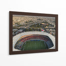 Estadio de Futbol y Plaza de Toros - Raul Fierro | Cuadro decorativo de Canvas Lab