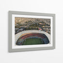 Estadio de Futbol y Plaza de Toros - Raul Fierro | Cuadro decorativo de Canvas Lab