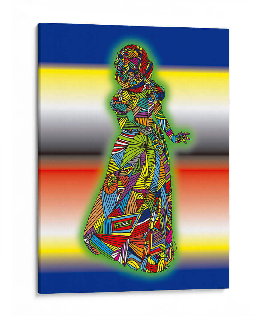 Blanca - John Juárez | Cuadro decorativo de Canvas Lab