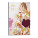 Kimono Floral - Erz Blackwood | Cuadro decorativo de Canvas Lab