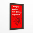 011_El que Canta C - Jorge Méndez | Cuadro decorativo de Canvas Lab