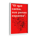 011_El que Canta C - Jorge Méndez | Cuadro decorativo de Canvas Lab