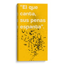 011_El que Canta D - Jorge Méndez | Cuadro decorativo de Canvas Lab