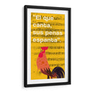 011_El que Canta E - Jorge Méndez | Cuadro decorativo de Canvas Lab