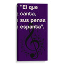 011_El que Canta G - Jorge Méndez | Cuadro decorativo de Canvas Lab