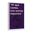 011_El que Canta G - Jorge Méndez | Cuadro decorativo de Canvas Lab