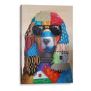 Perro Hippie - Rodríguez Marconi | Cuadro decorativo de Canvas Lab