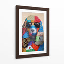 Perro Hippie - Rodríguez Marconi | Cuadro decorativo de Canvas Lab