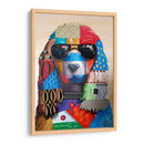 Perro Hippie - Rodríguez Marconi | Cuadro decorativo de Canvas Lab